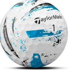 Balles neuves Taylormade SpeedSoft Ink Blue
