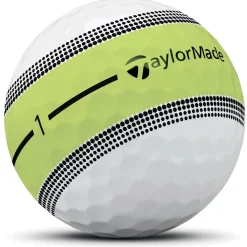 Balles neuves Taylormade Tour Response Stripe Neon Multi