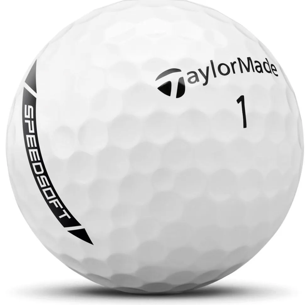 Balles neuves Taylormade SpeedSoft White