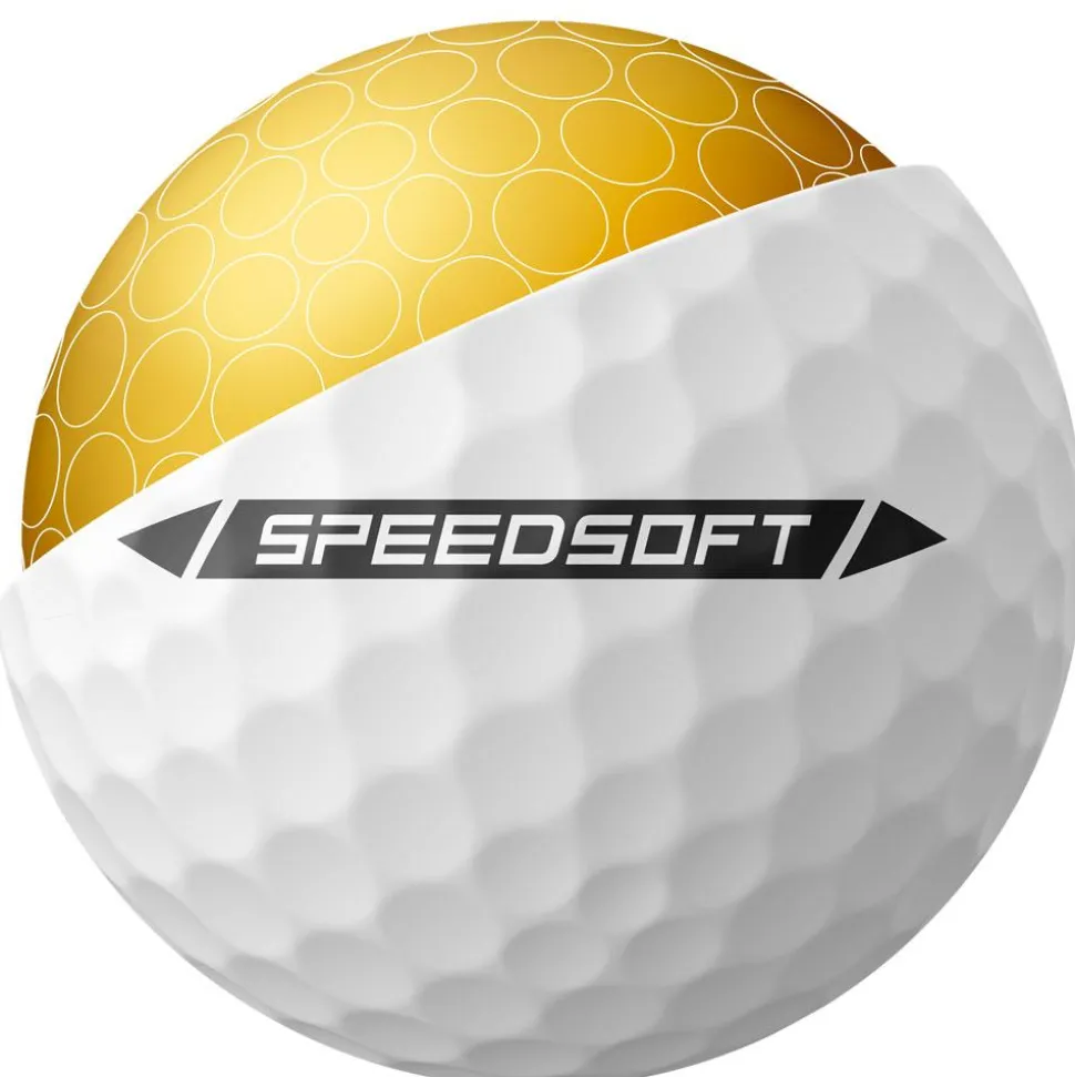 Balles neuves Taylormade SpeedSoft White