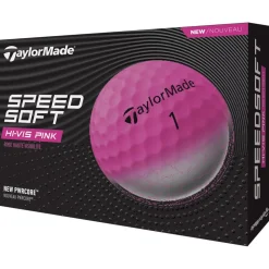 Balles neuves Taylormade SpeedSoft Pink