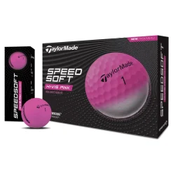 Balles neuves Taylormade SpeedSoft Pink
