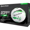 Balles neuves Taylormade SpeedSoft Ink Green