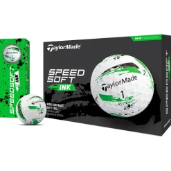 Balles neuves Taylormade SpeedSoft Ink Green