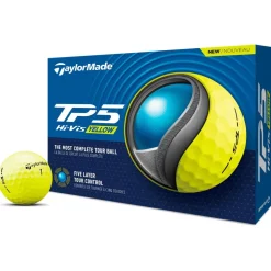 Balles neuves Taylormade TP5 Yellow