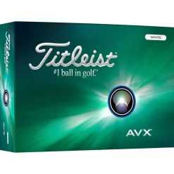 Balles neuves Titleist AVX White