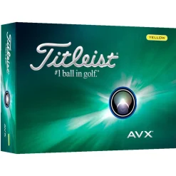 Balles neuves Titleist AVX Yellow