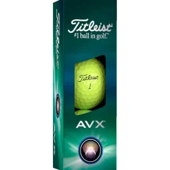Balles neuves Titleist AVX Yellow
