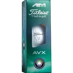 Balles neuves Titleist AVX White AIM 360
