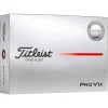 Balles neuves Titleist Pro V1x Elongated Alignement White