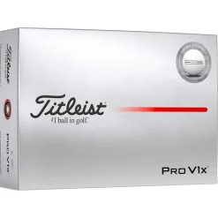 Balles neuves Titleist Pro V1x Elongated Alignement White