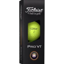 Balles neuves Titleist Pro V1 Yellow