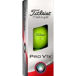 Balles neuves Titleist Pro V1x Yellow