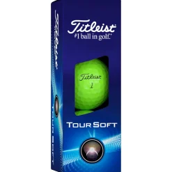 Balles neuves Titleist Tour Soft Green