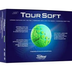 Balles neuves Titleist Tour Soft Green