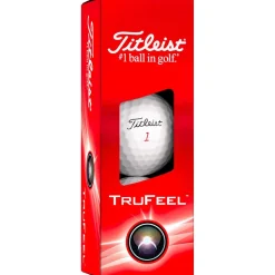 Balles neuves Titleist Trufeel White