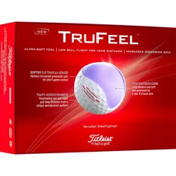 Balles neuves Titleist Trufeel White