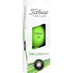 Balles neuves Titleist Velocity Green