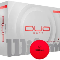 Balles neuves Wilson Duo Soft Red