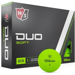 Balles neuves Wilson Duo Soft Green
