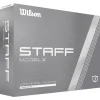 Balles neuves Wilson Staff Model X White