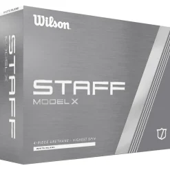 Balles neuves Wilson Staff Model X White