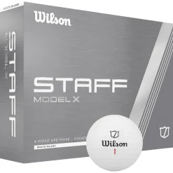 Balles neuves Wilson Staff Model X White