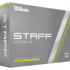 Balles neuves Wilson Staff Model X Yellow