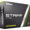 Balles neuves Wilson Staff Model Yellow