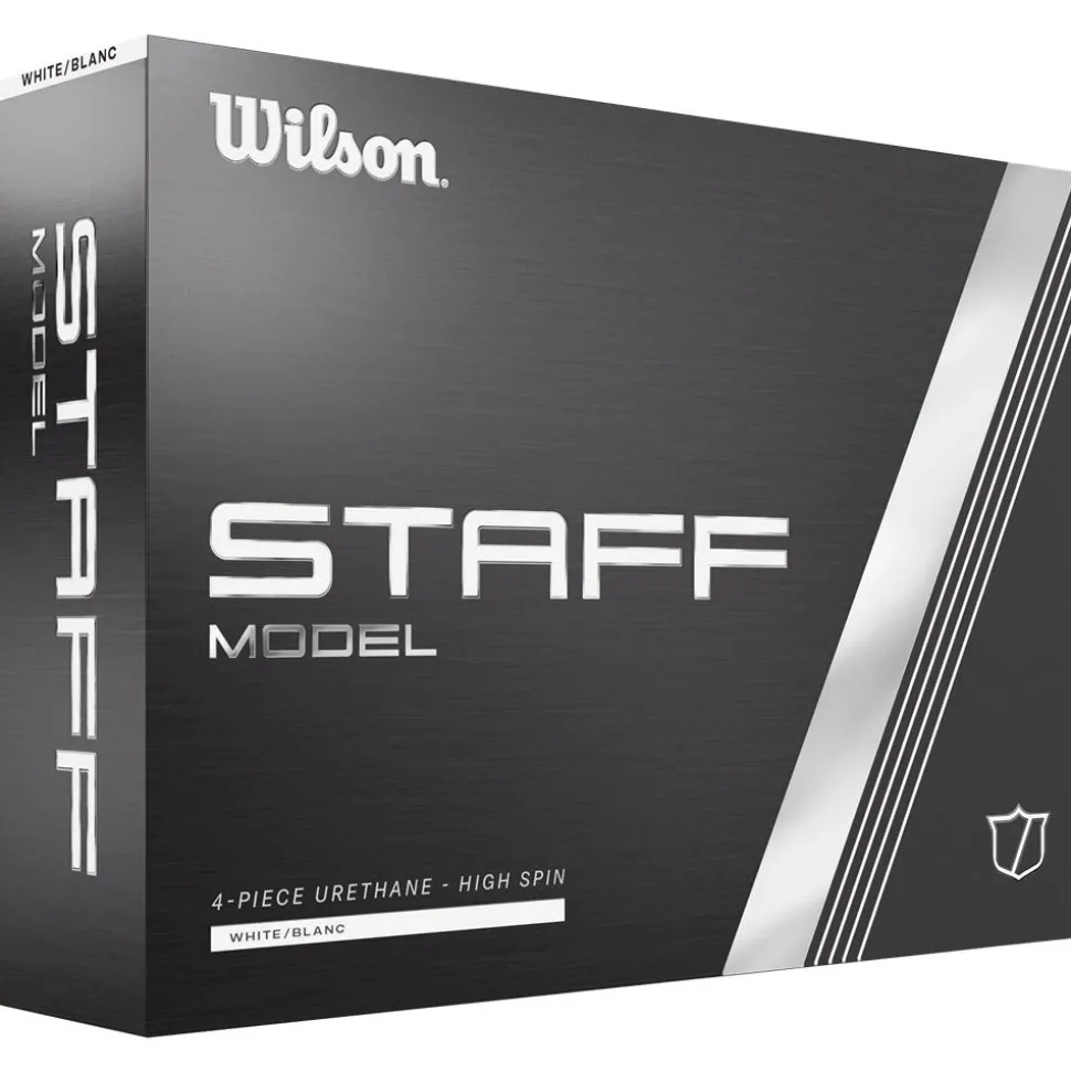 Balles neuves Wilson Staff Model White