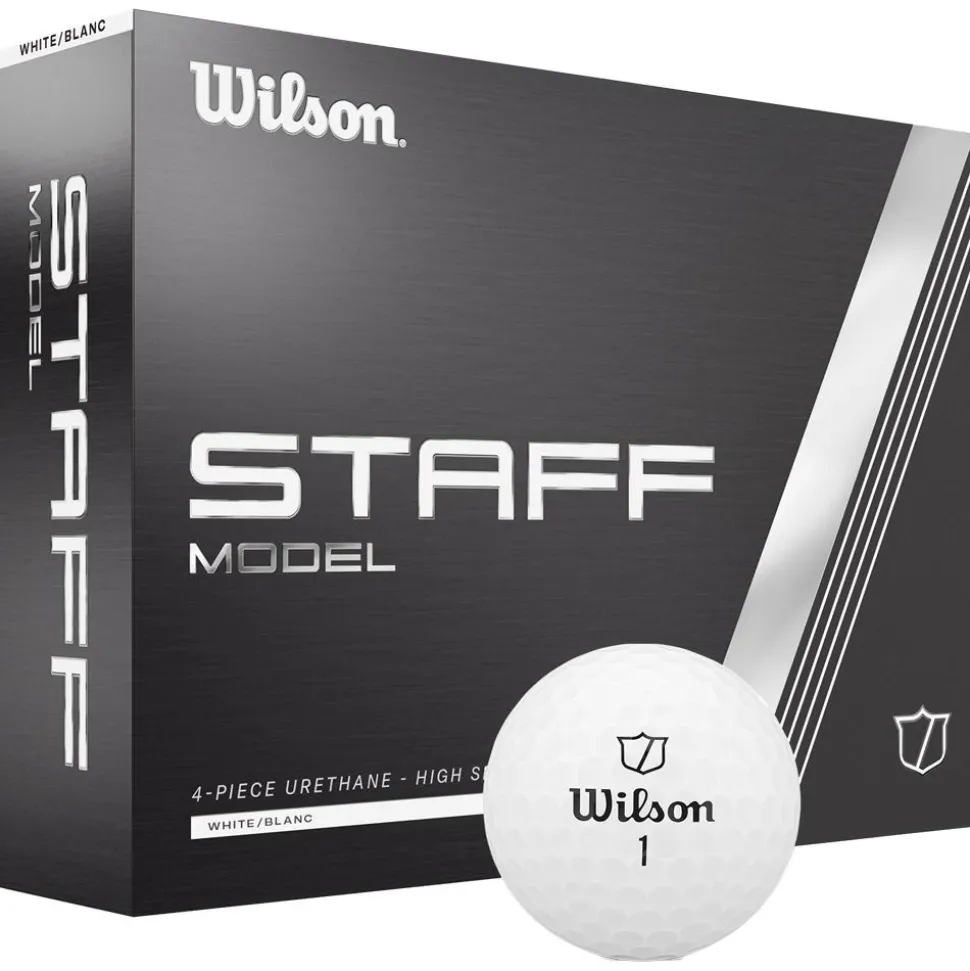 Balles neuves Wilson Staff Model White