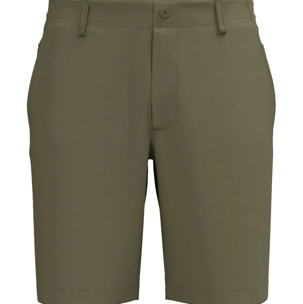 Bermuda Under Armour Drive Taper Short Marine Od Green Halo Green