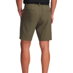 Bermuda Under Armour Drive Taper Short Marine Od Green Halo Green