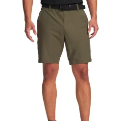 Bermuda Under Armour Drive Taper Short Marine Od Green Halo Green