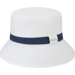 Bob Ping Women Bucket Hat White