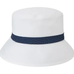 Bob Ping Women Bucket Hat White