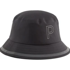 Bob Puma Golf Drylbl Storm Bucket Cap Black
