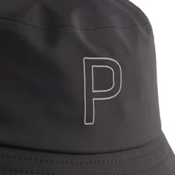 Bob Puma Golf Drylbl Storm Bucket Cap Black