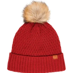 Bonnet Callaway Golf Ladies Pom Pom Beanie Red