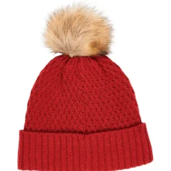 Bonnet Callaway Golf Ladies Pom Pom Beanie Red