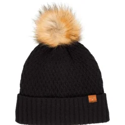 Bonnet Callaway Golf Ladies Pom Pom Beanie Black