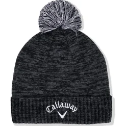 Bonnet Callaway Golf TA Pom Beanie Black