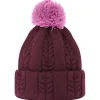 Bonnet Footjoy Cable Knit Bobble Frog Pink