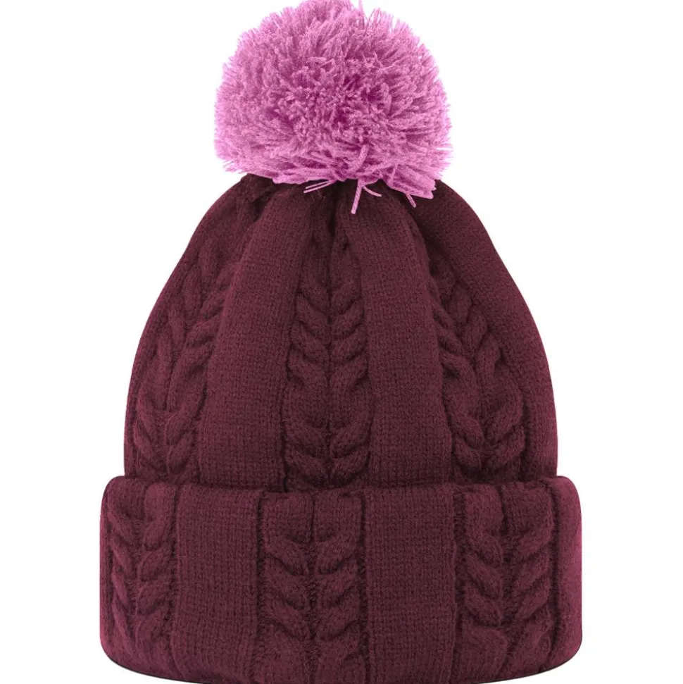 Bonnet Footjoy Cable Knit Bobble Frog Pink