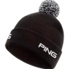 Bonnet Ping Cresting Knit Black