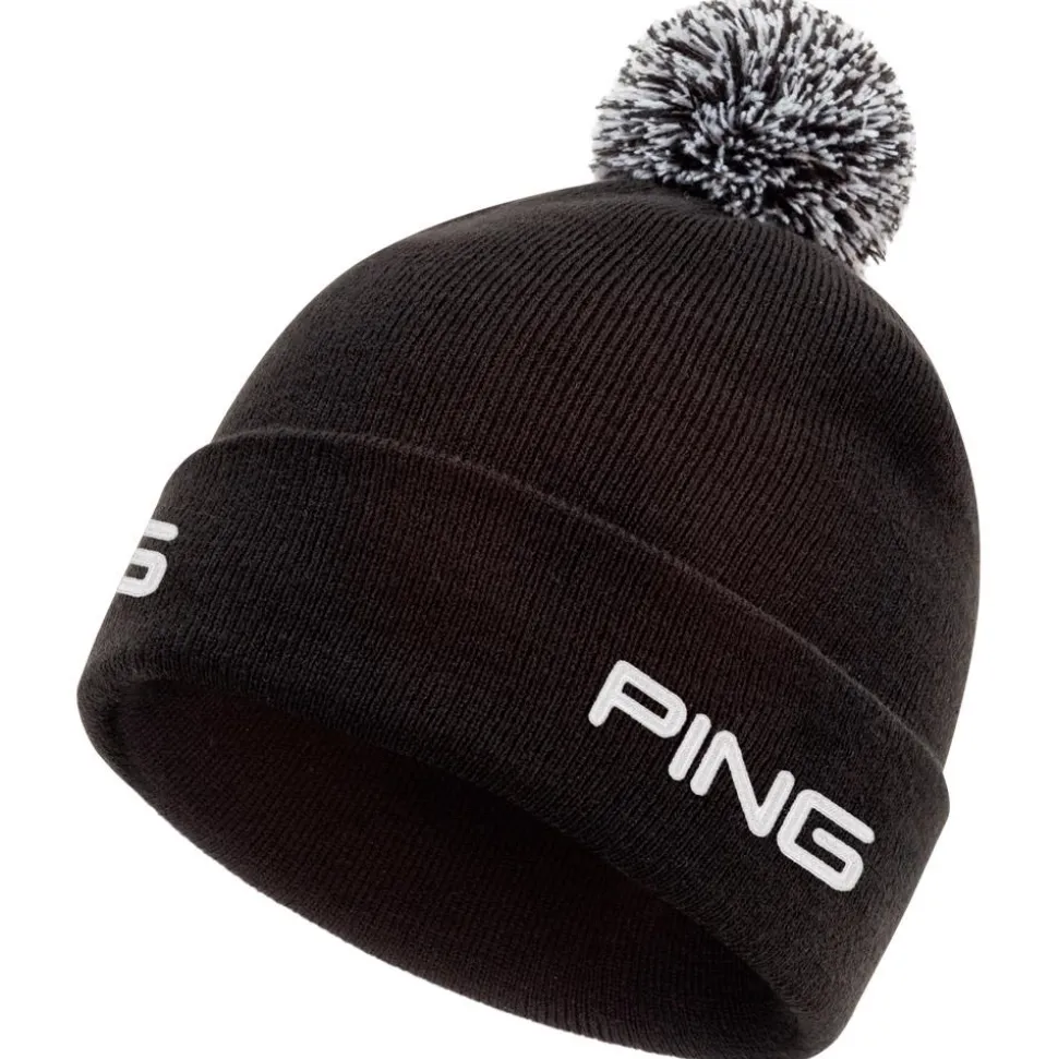 Bonnet Ping Cresting Knit Black