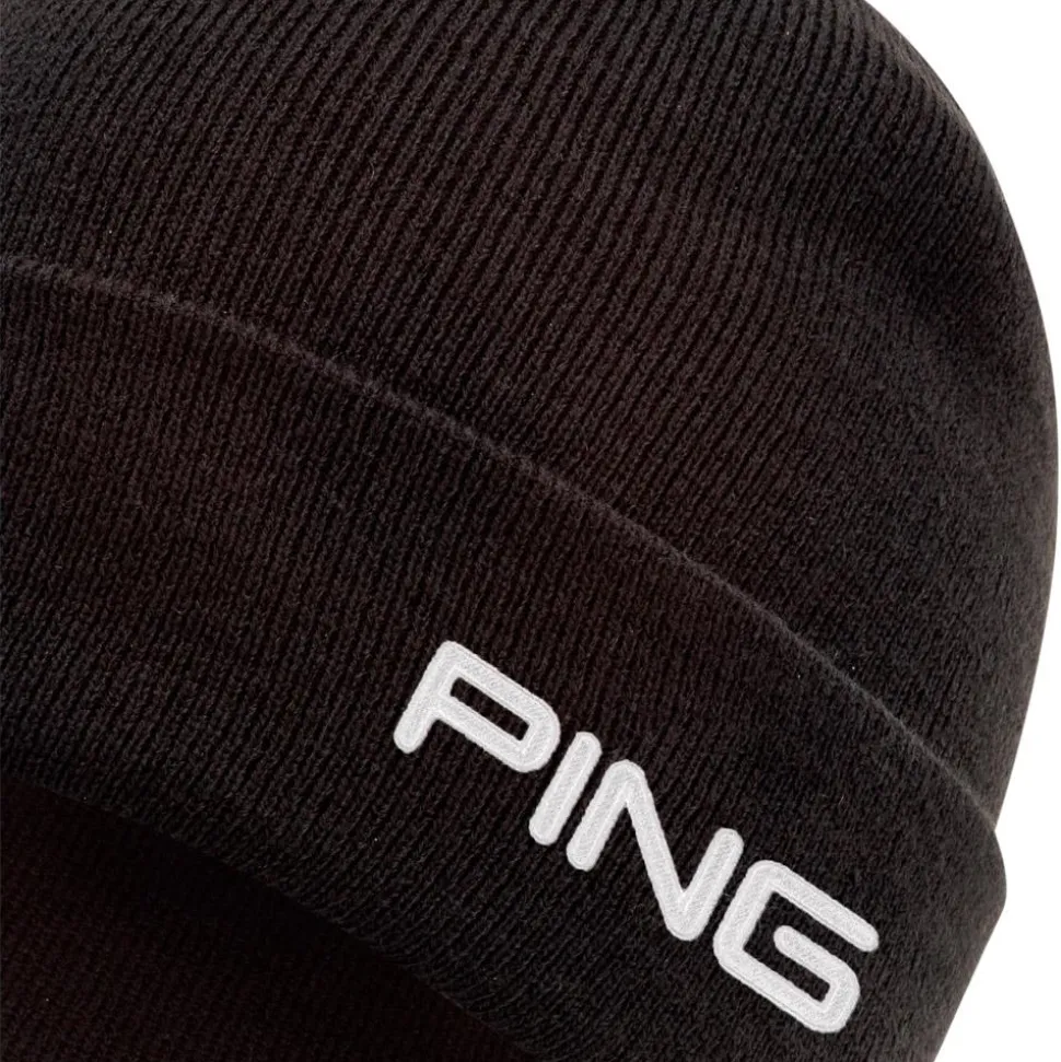 Bonnet Ping Cresting Knit Black