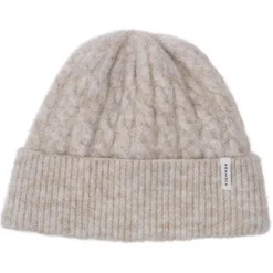 Bonnet Rohnisch Cable Lined Beanie Oatmeal