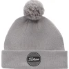 Bonnet Titleist Boardwalk Pom Pom Grey