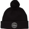 Bonnet Titleist Boardwalk Pom Pom Black